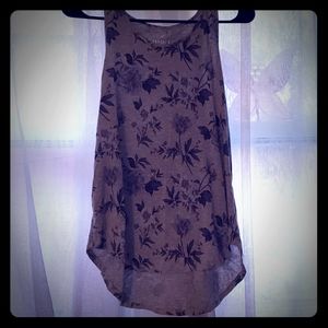 AEO gray tank top